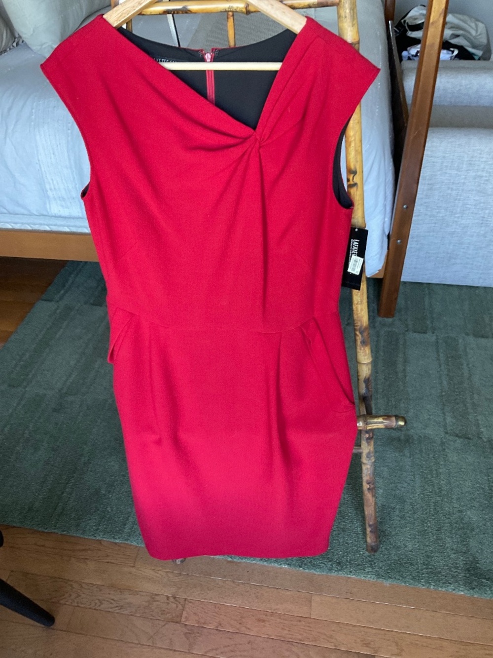 Lafayyette148 New York, red dress